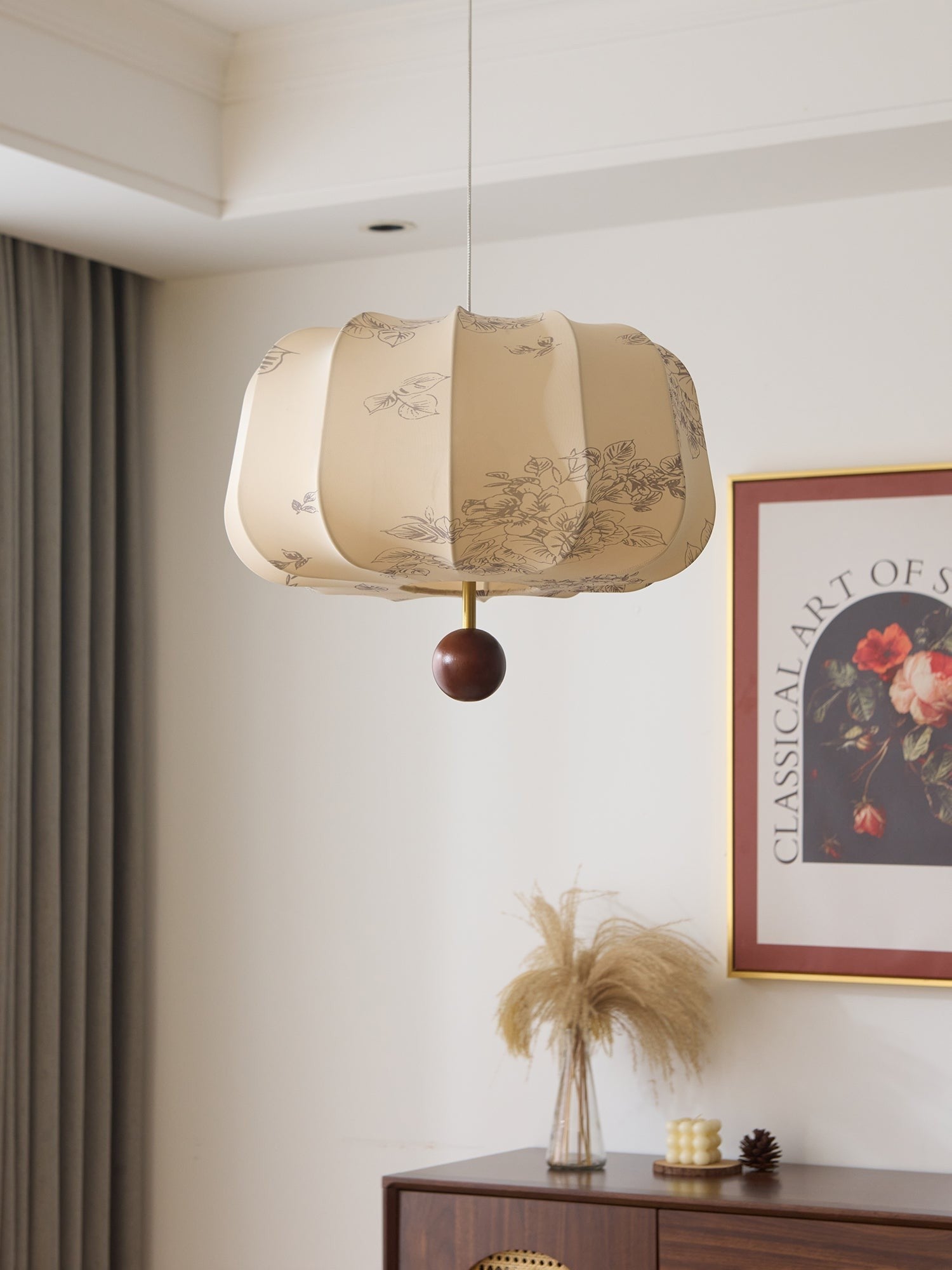 Elara Fabric Pendant Lamp