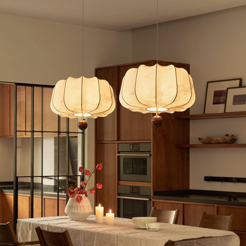 Elara Fabric Pendant Lamp