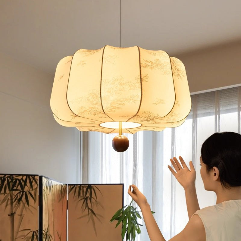 Elara Fabric Pendant Lamp