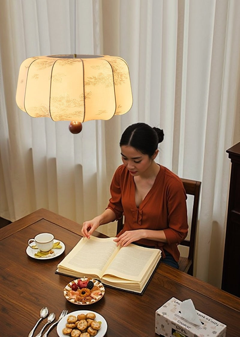 Elara Fabric Pendant Lamp