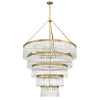 Emory 48'' Modern Gold Chandelier Gold 48"W x 72"H x 48"D