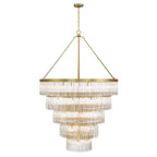 Emory 48'' Modern Gold Chandelier Gold 48"W x 72"H x 48"D