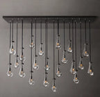 Rain Rectangular Chandelier 72"