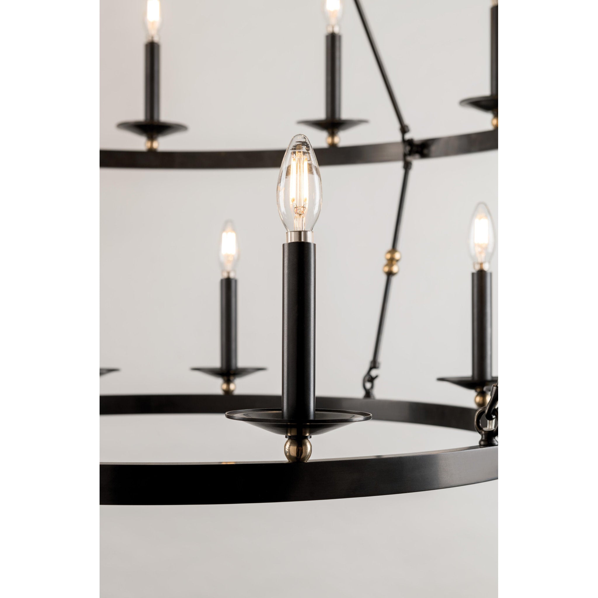 Allendale 6-Light Chandelier in Aged Old Bronze 35.75L x 35.75W x 29.75H