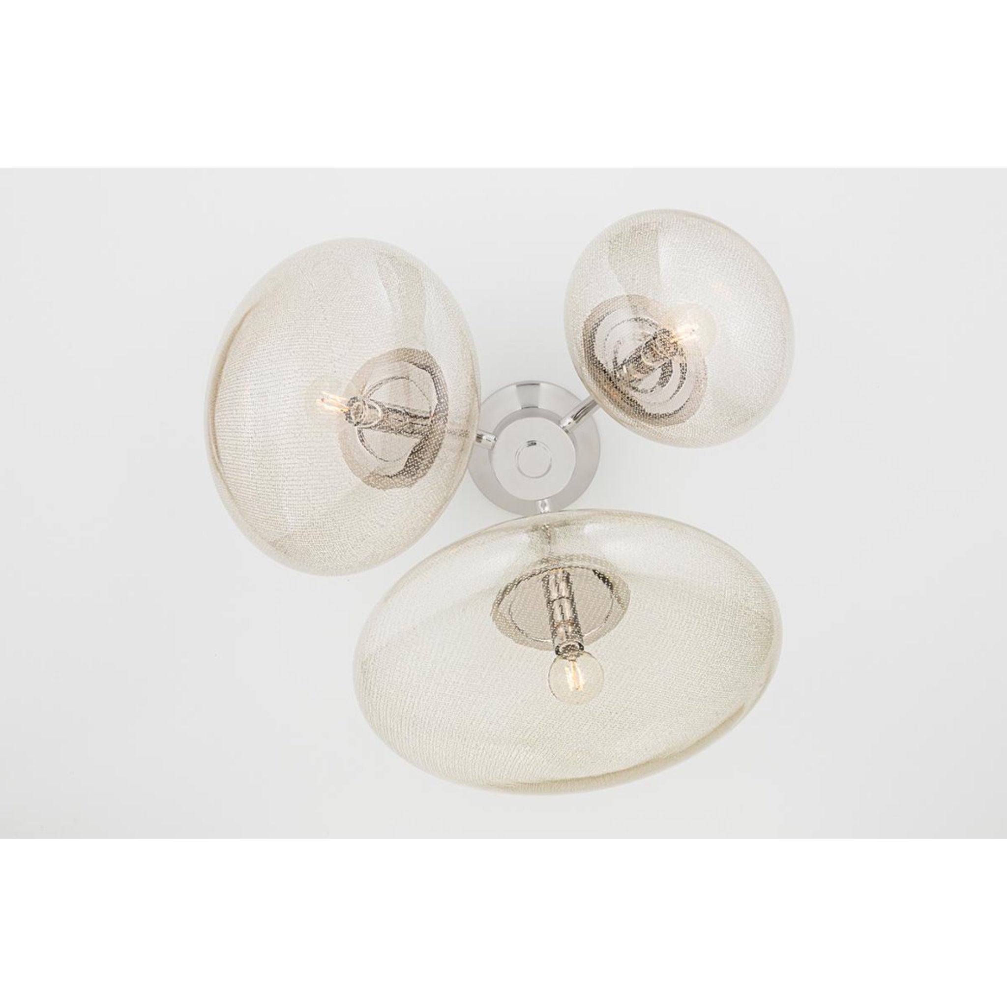 Opera 14-Light Chandelier in Aged Brass by Kelly Behun 55L x 55W x 33H