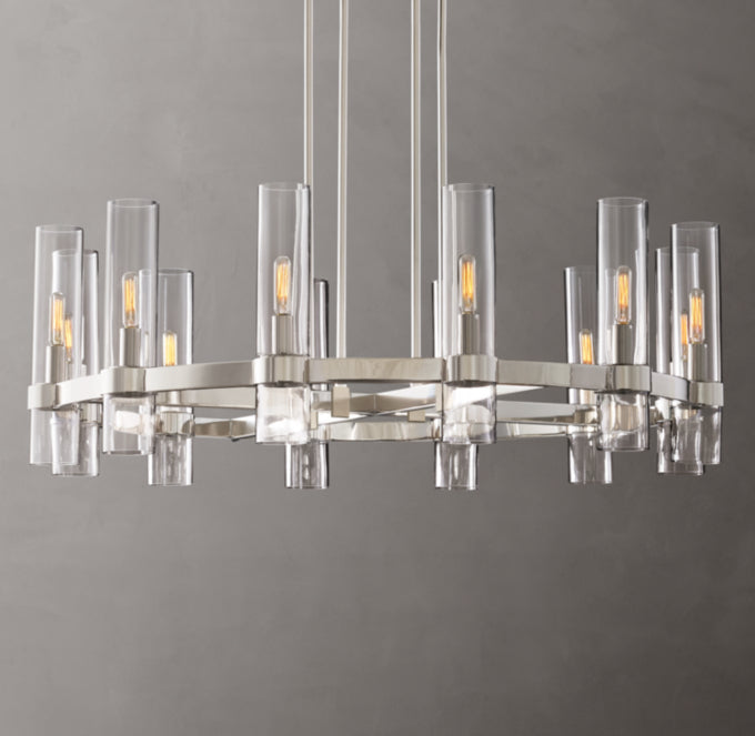 Ravelle Round Chandelier 36"