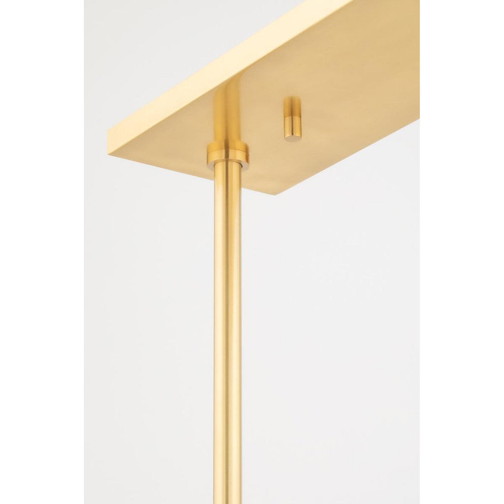 Astoria 16-Light Chandelier in Aged Brass 27L x 27W x 13.5H