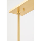 Astoria 16-Light Chandelier in Aged Brass 27L x 27W x 13.5H
