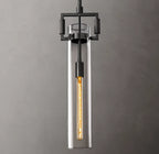 Machinist Glass Cylinder Pendant