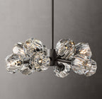 Boule De Cristal Clear Glass Round Chandelier 24"