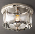 Savile Round Flushmount