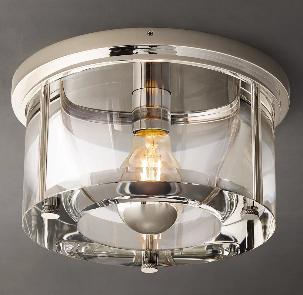Savile Round Flushmount