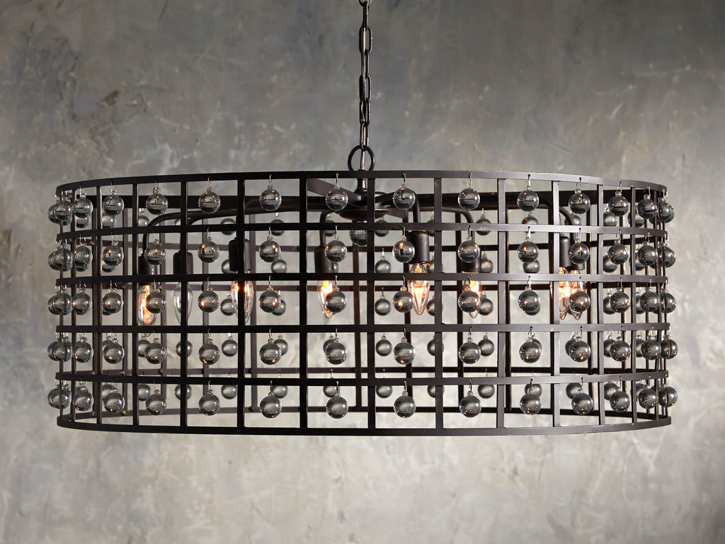 Ferraro Crystal Cage Chandelier
