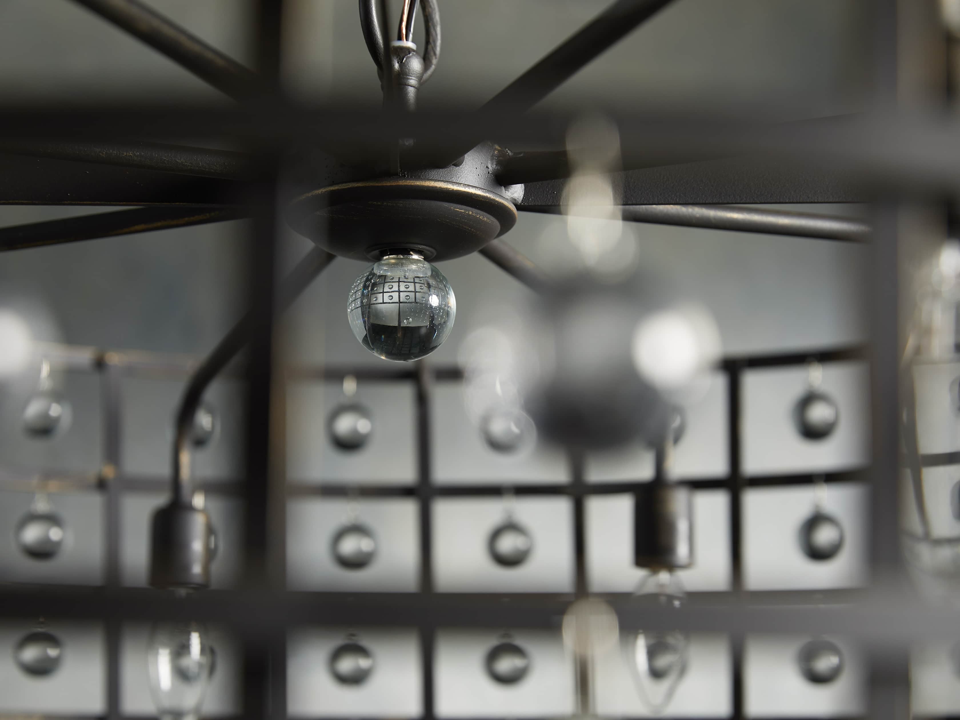 Ferraro Crystal Cage Chandelier