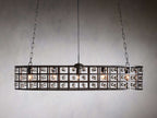 Ferraro Crystal Cage Oval Chandelier