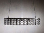 Ferraro Crystal Cage Oval Chandelier