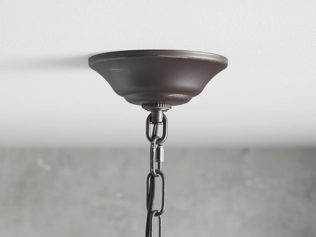 Ferraro Crystal Cage Round Chandelier