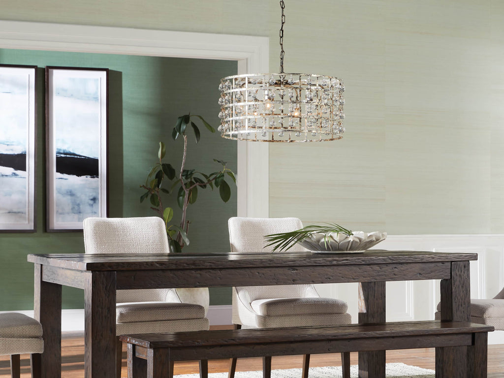 Ferraro Crystal Cage Round Chandelier