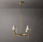 Tulip Round Chandelier 27"