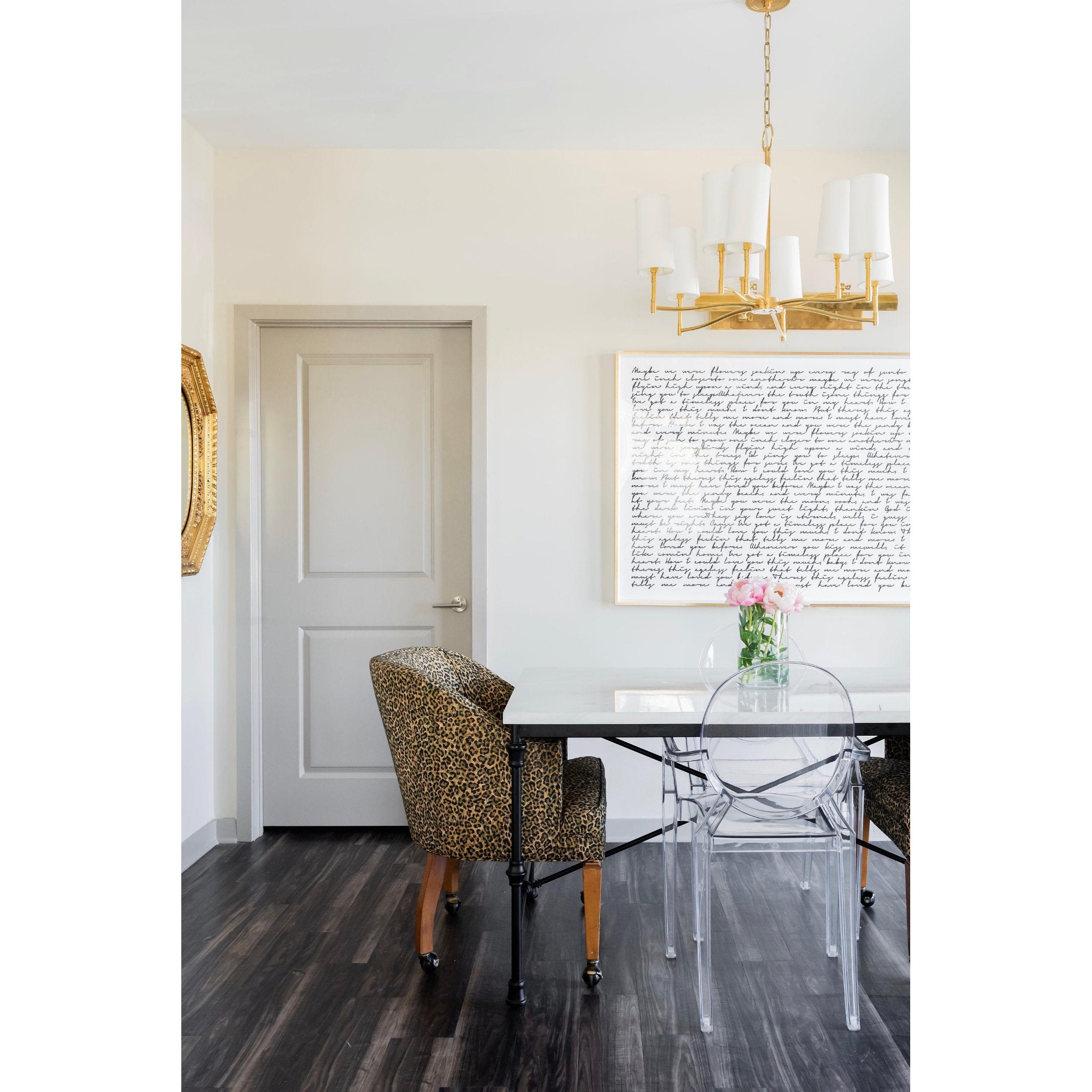 Dillon 9-Light Chandelier in Aged Brass 30L x 30W x 22.5H