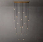 Pearl Rectangular Chandelier 72"