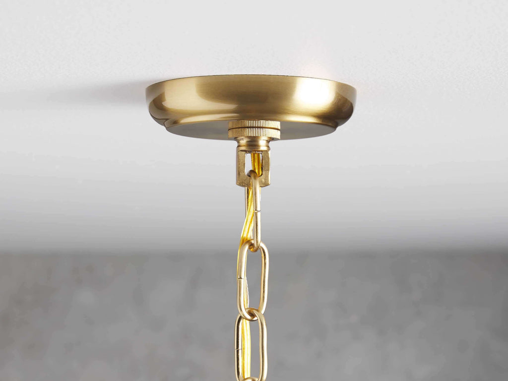 Fiora Glass Petal Bloom Chandelier