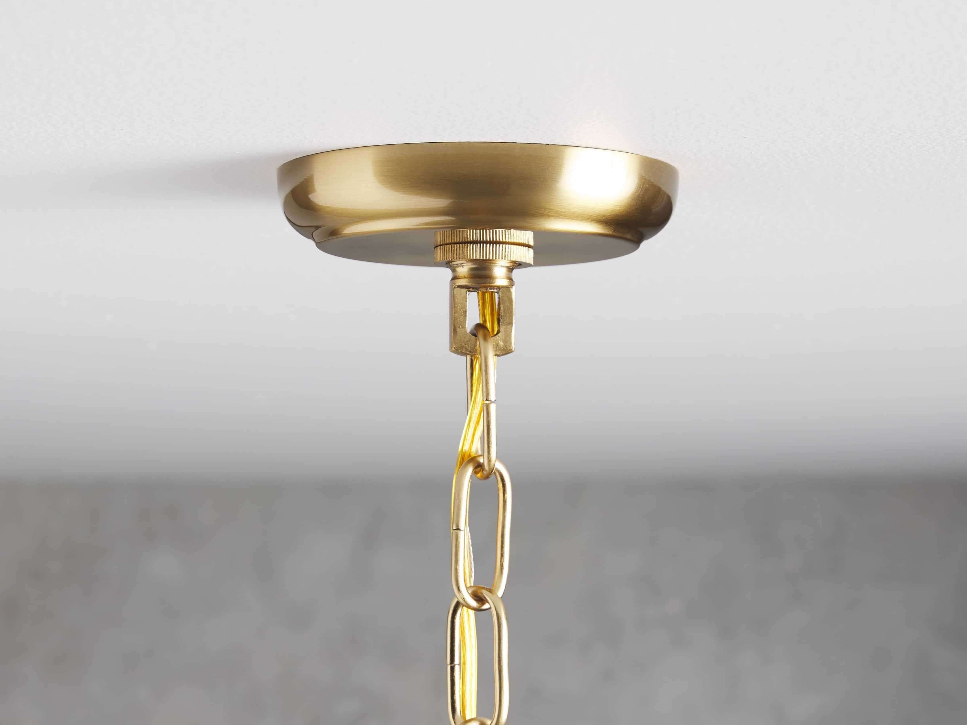Fiora Glass Petal Bloom Chandelier