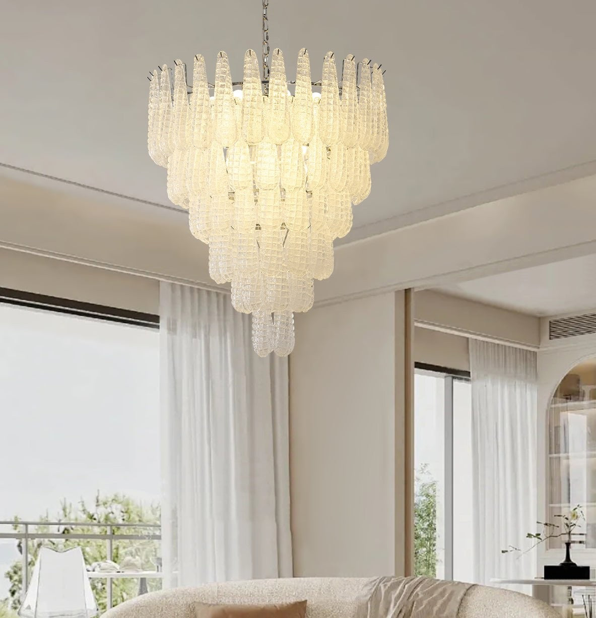Fiorenza Murano Glass Chandelier