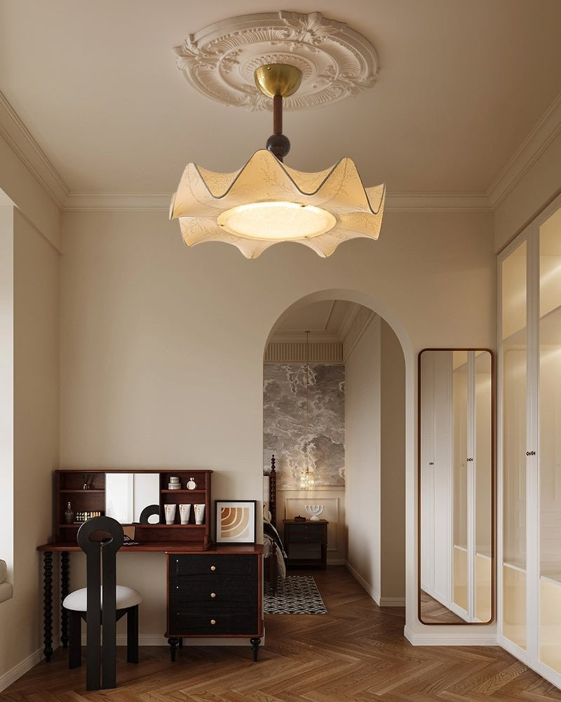 Florenca Scandinavian Fabric Ceiling Light