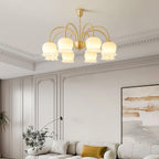 Florenza Brass Blossom Chandelier