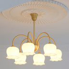 Florenza Brass Blossom Chandelier