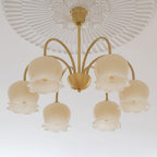 Florenza Brass Blossom Chandelier