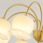 Florenza Brass Blossom Chandelier