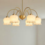 Florenza Brass Blossom Chandelier
