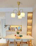 Florenza Brass Blossom Chandelier