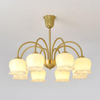 Florenza Brass Blossom Chandelier
