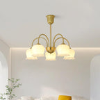 Florenza Brass Blossom Chandelier