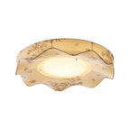 Florielle Fabric Flush Ceiling Light