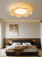 Florielle Fabric Flush Ceiling Light