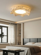 Florielle Fabric Flush Ceiling Light