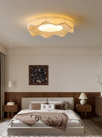 Florielle Fabric Flush Ceiling Light