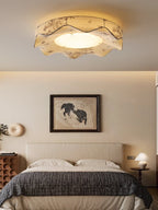 Florielle Fabric Flush Ceiling Light
