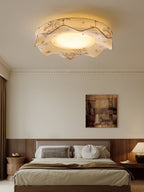 Florielle Fabric Flush Ceiling Light