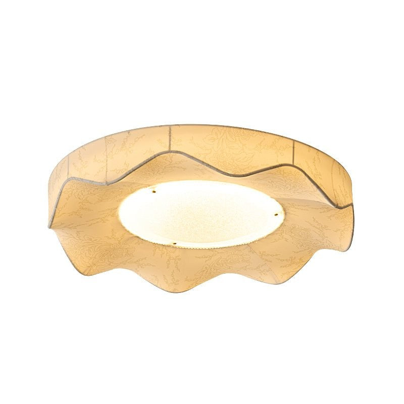 Florielle Fabric Flush Ceiling Light
