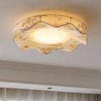 Florielle Fabric Flush Ceiling Light
