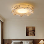 Florielle Fabric Flush Ceiling Light