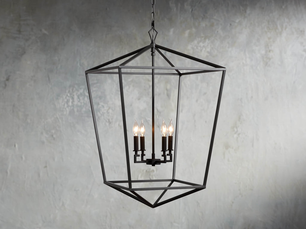 Garnett Geometric Sphere Chandelier