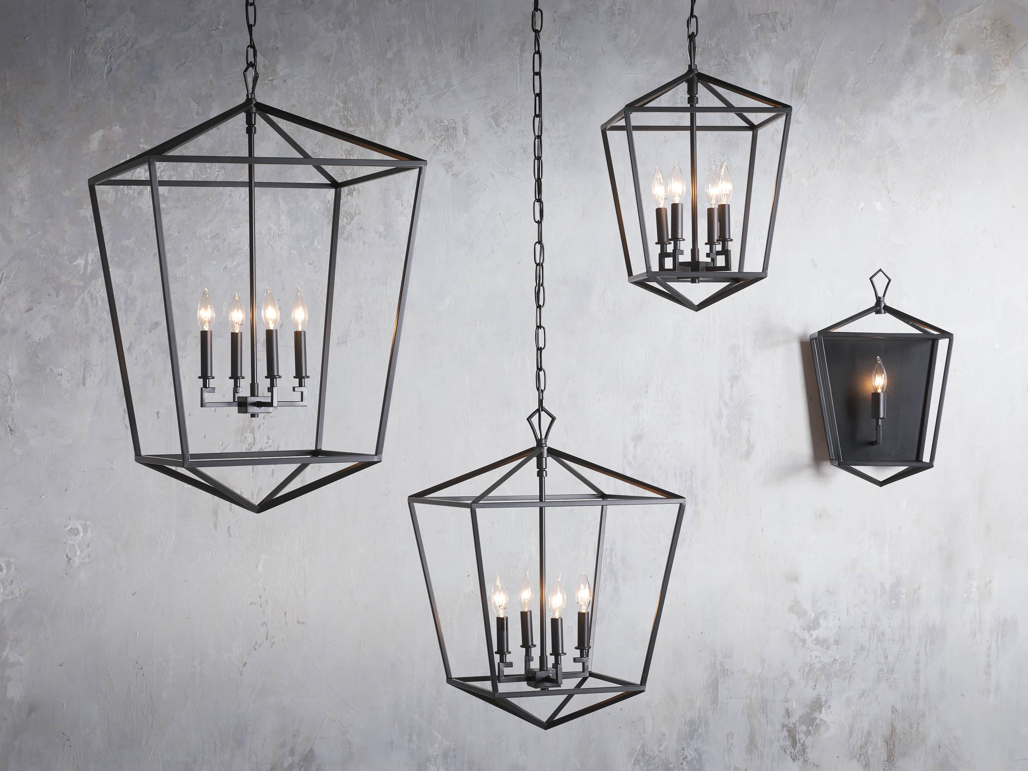 Garnett Geometric Sphere Chandelier