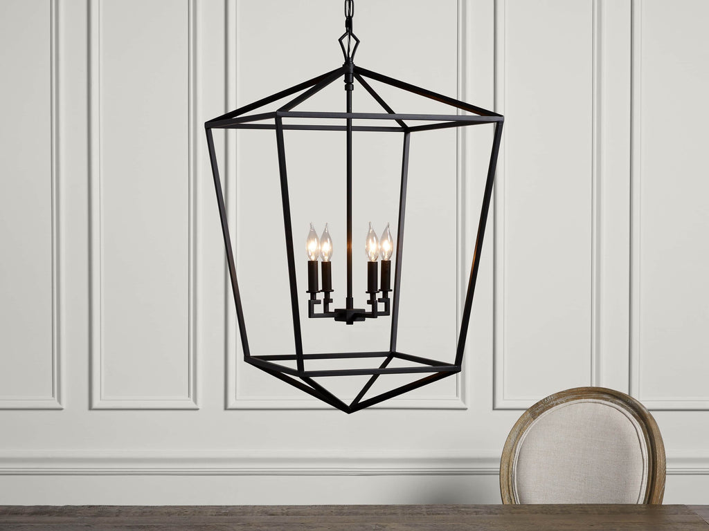 Garnett Geometric Sphere Chandelier