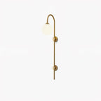Globe Brass Vertical Wall Sconce